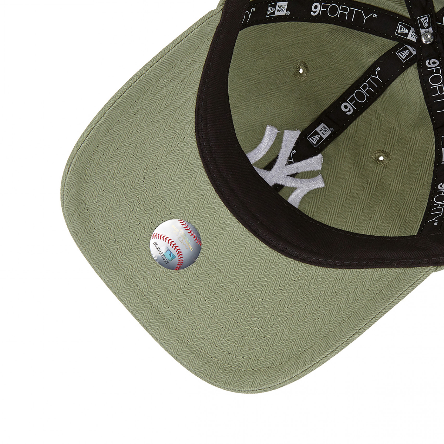 MLB 뉴욕 양키스 빈티지 헤링본 언스트럭쳐 볼캡 애플 그린 / 14205935