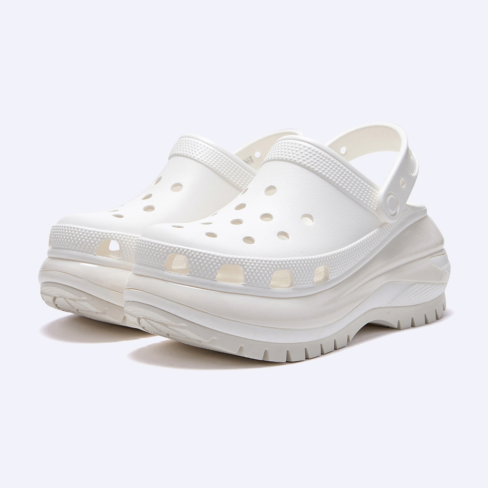 클래식 메가 크러쉬 클로그 화이트 / 207988-100