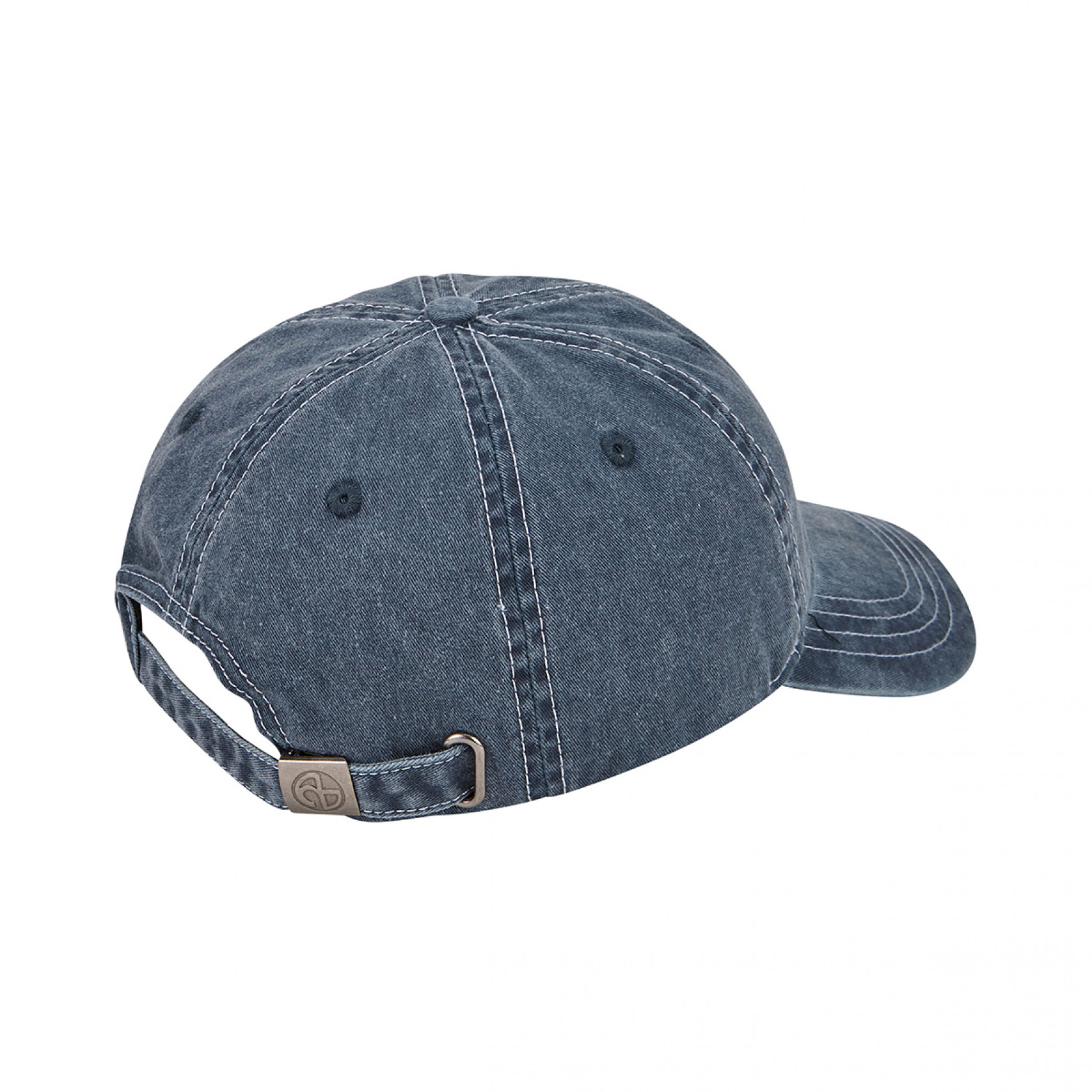 STITCHED BALL CAP - WASHED BLUE