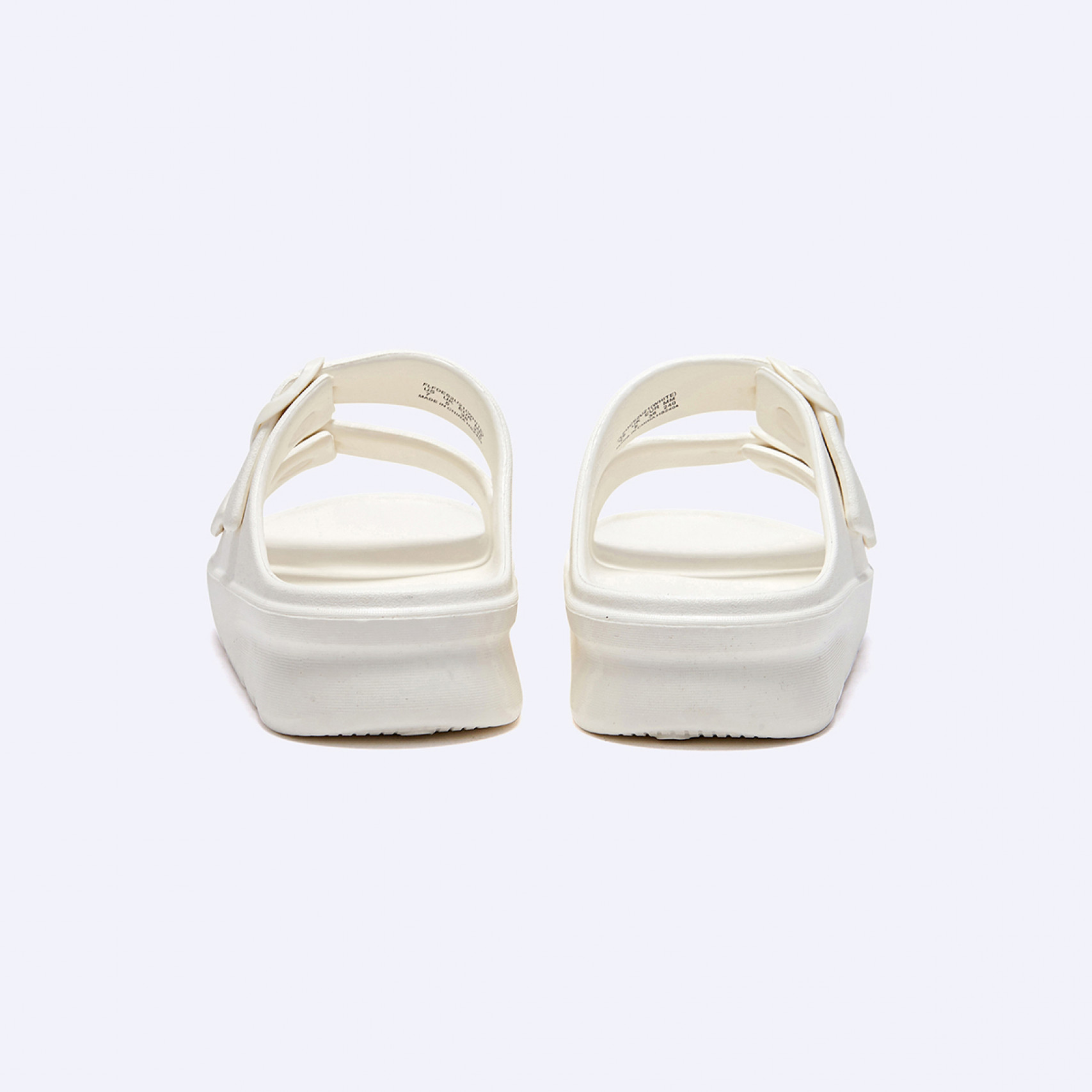 폴더라벨 디베이직 쿠션 더블 슬라이드 화이트 / FLFDES2U21
