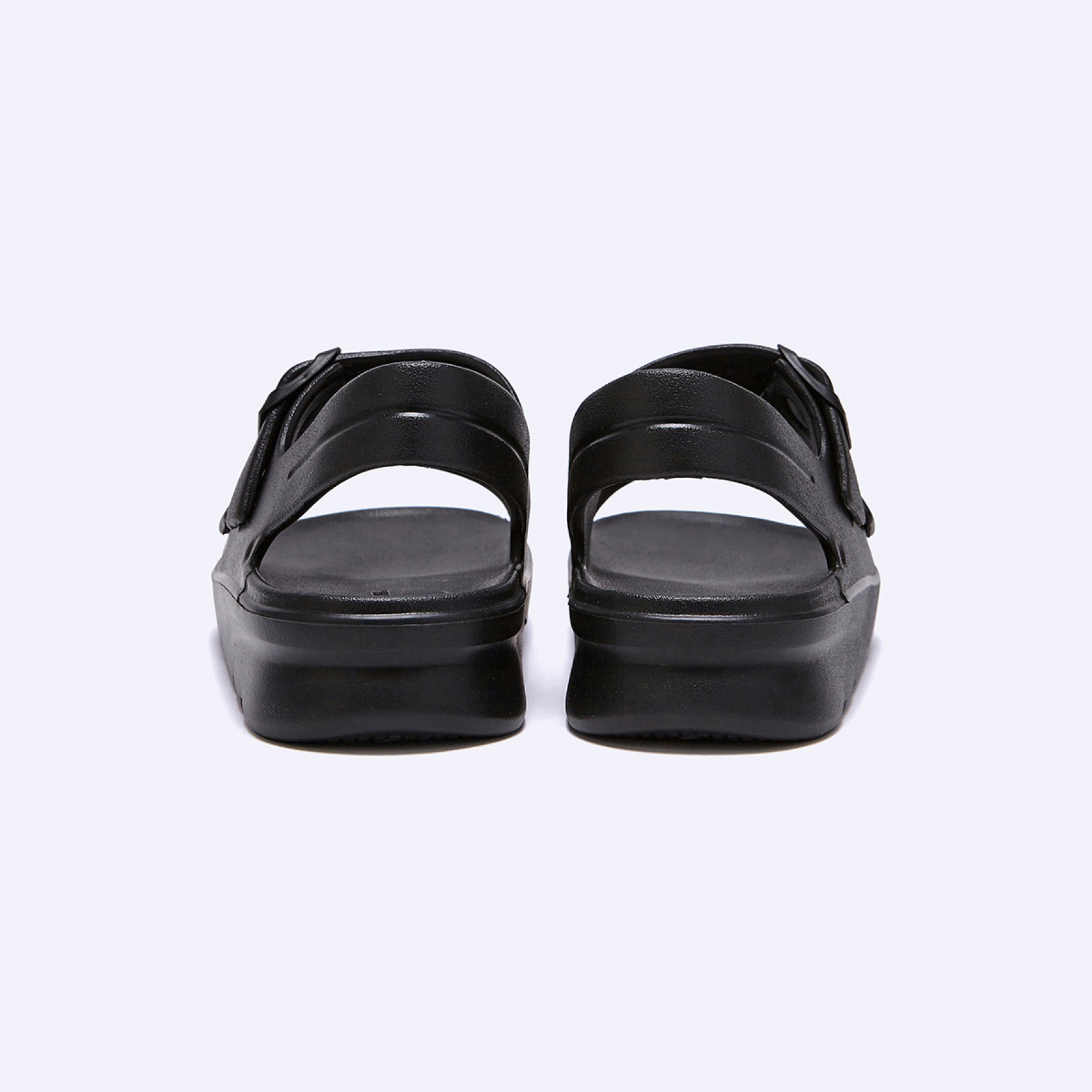 디베이직 쿠션 더블 샌들 블랙 / FLFDES2U11