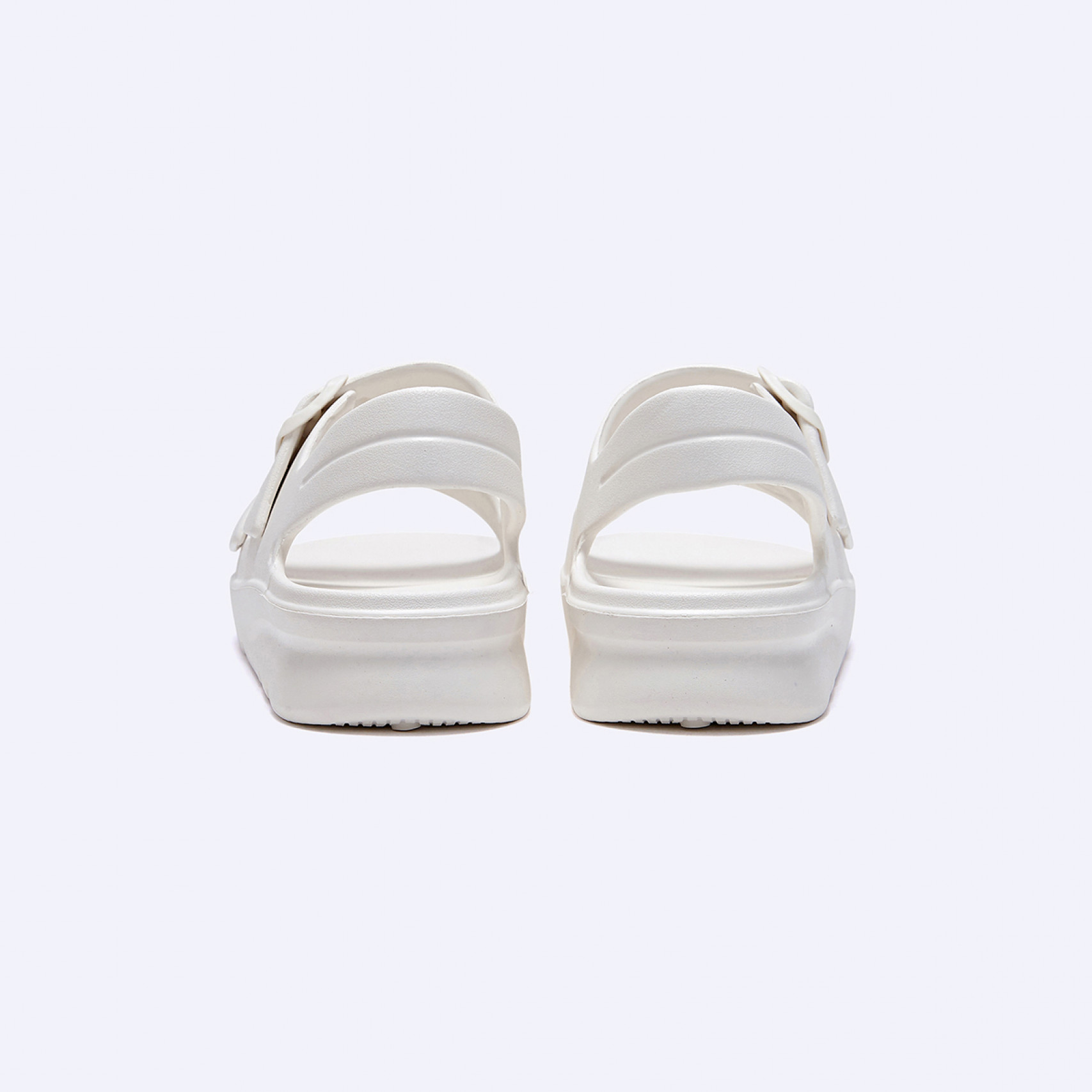 디베이직 쿠션 더블 샌들 화이트 / FLFDES2U12