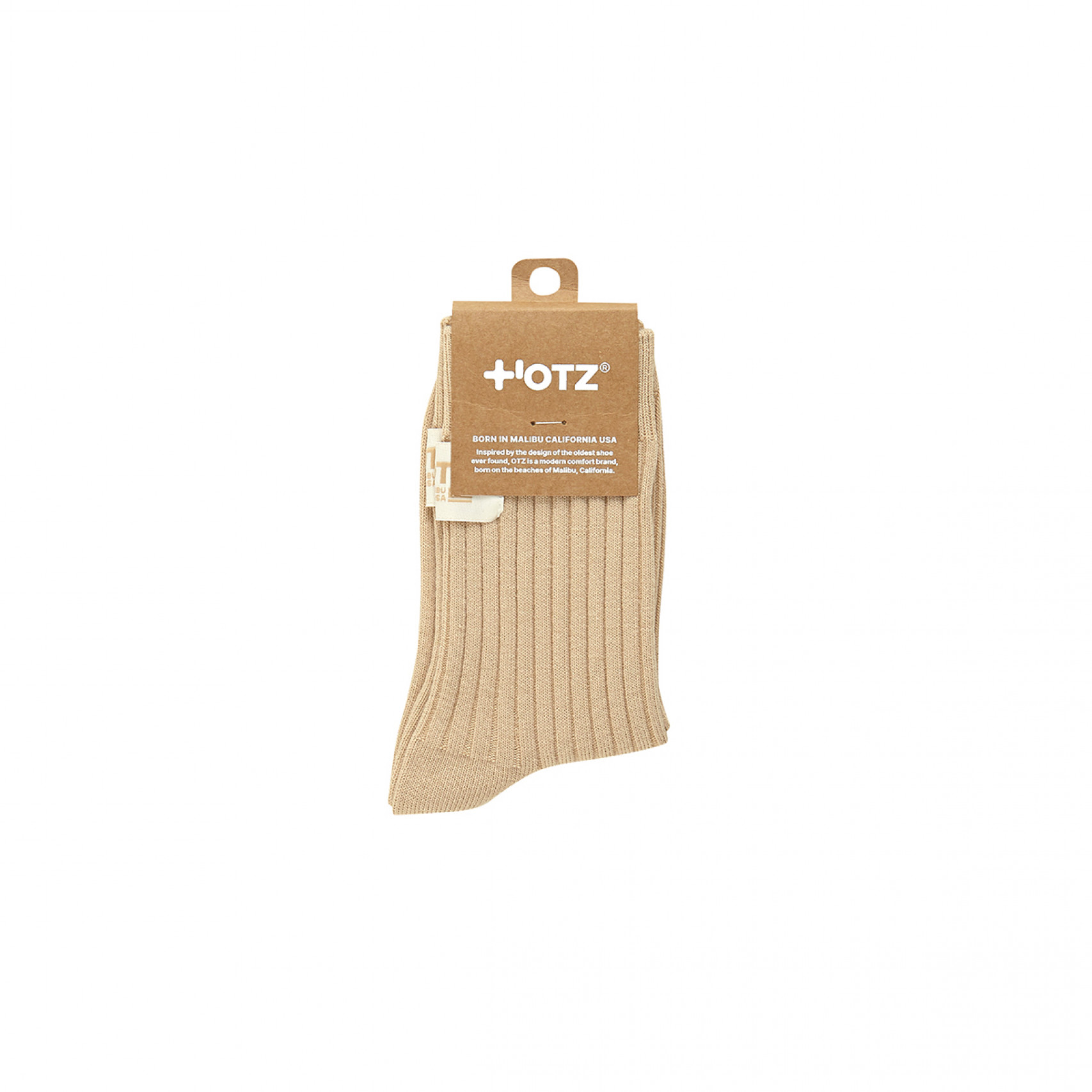 베이직 라벨 삭스 베이지 / FLOTEA3L03