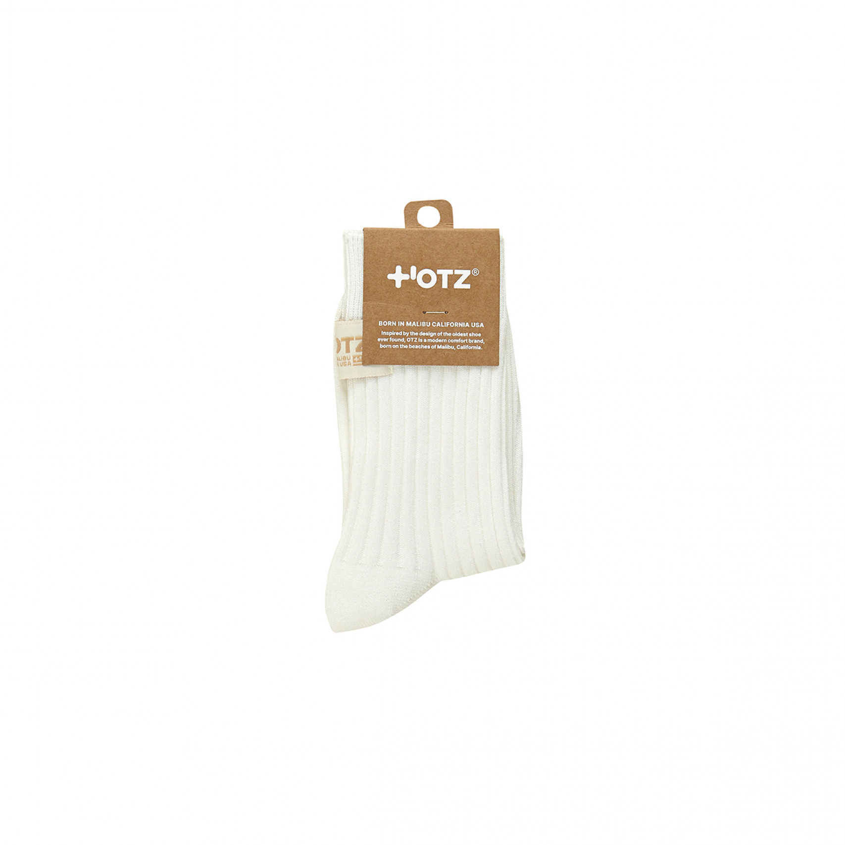 베이직 라벨 삭스 아이보리 / FLOTEA3L02