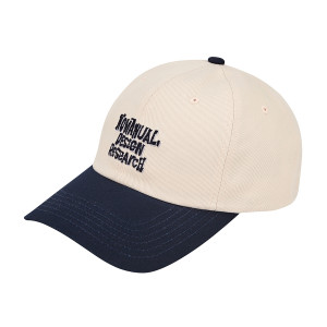 DOODLE BALL CAP - NAVY / NM11HG01M1DN000